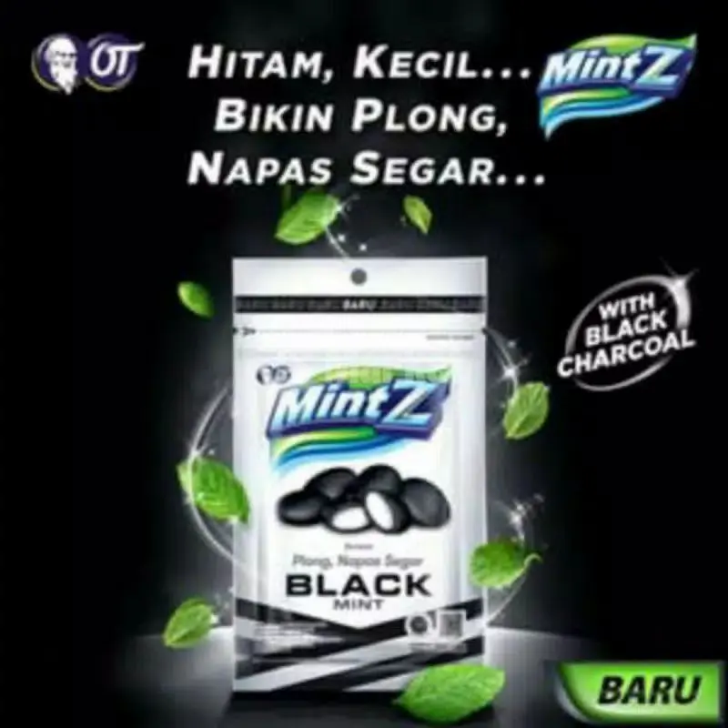 Permen Mintz Black Mint Sachet 40gr - Shop | Tokopedia