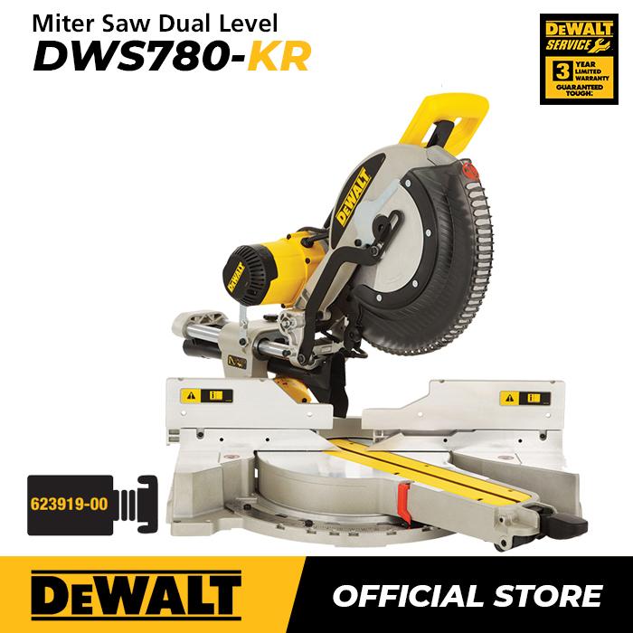 Gambar Dewalt Slide Miter Saw / Mesin Gergaji Miter 305mm 1675Watt DWS780 dari Dewalt ID Kota Semarang Tokopedia