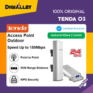Tenda O3 Wireless Outdoor Point To Point Router 5KM Extender 2.4Ghz