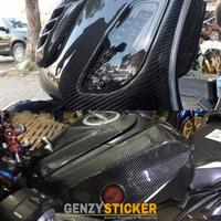 Gambar Sticker/stiker carbon 5D/warna hitam glossy dari genzy sticker Kab. Wonosobo 2 Tokopedia