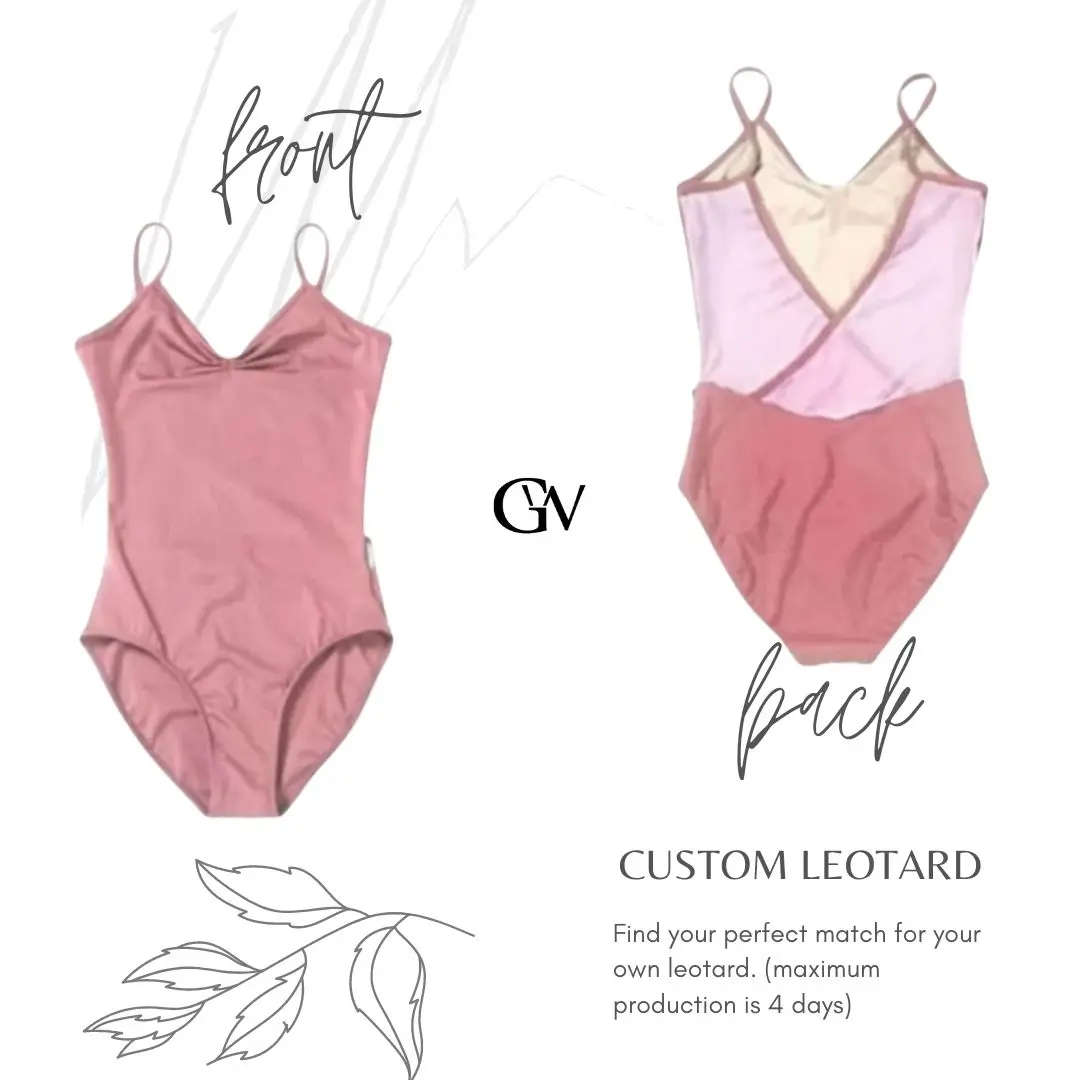 Leotard Ballet Custom 025/Baju Ballet