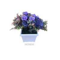 Gambar Pot Tanaman Model Segi Putih HEA6 dari Hommi.Mart Kota Bandung 4 Tokopedia