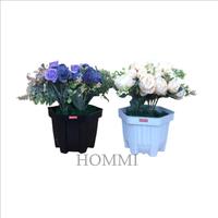 Gambar Pot Tanaman Model Hexagon Pasific HEA1 - Hitam dari Hommi.Mart Kota Bandung 1 Tokopedia