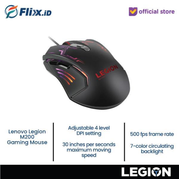 Gambar Lenovo Legion M200 Gaming Mouse dari FLIXX.ID Kota Administrasi Jakarta Pusat Tokopedia