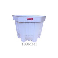 Gambar Pot Tanaman Model Hexagon Pasific HEA1 - Hitam dari Hommi.Mart Kota Bandung 4 Tokopedia