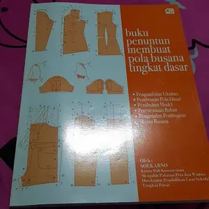 penuntun membuat pola busana tingkat dasar buku