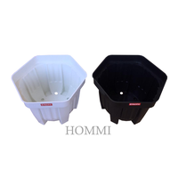 Gambar Pot Tanaman Model Hexagon Pasific HEA1 - Hitam dari Hommi.Mart Kota Bandung 5 Tokopedia