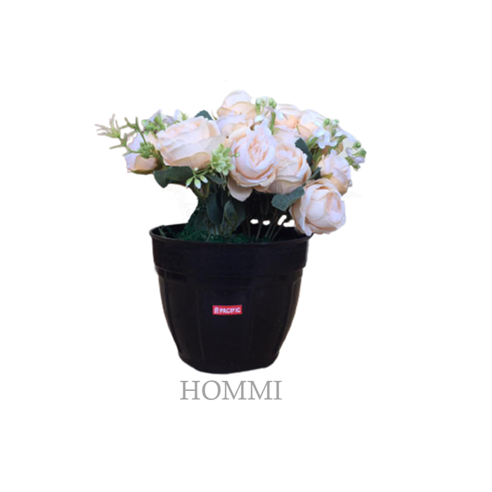 Gambar Pot Tanaman Model Lingkaran Pasific HEA5 dari Hommi.Mart Kota Bandung Tokopedia