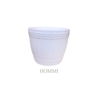 Gambar Pot Tanaman Model Groot Putih HEA2 dari Hommi.Mart Kota Bandung 2 Tokopedia