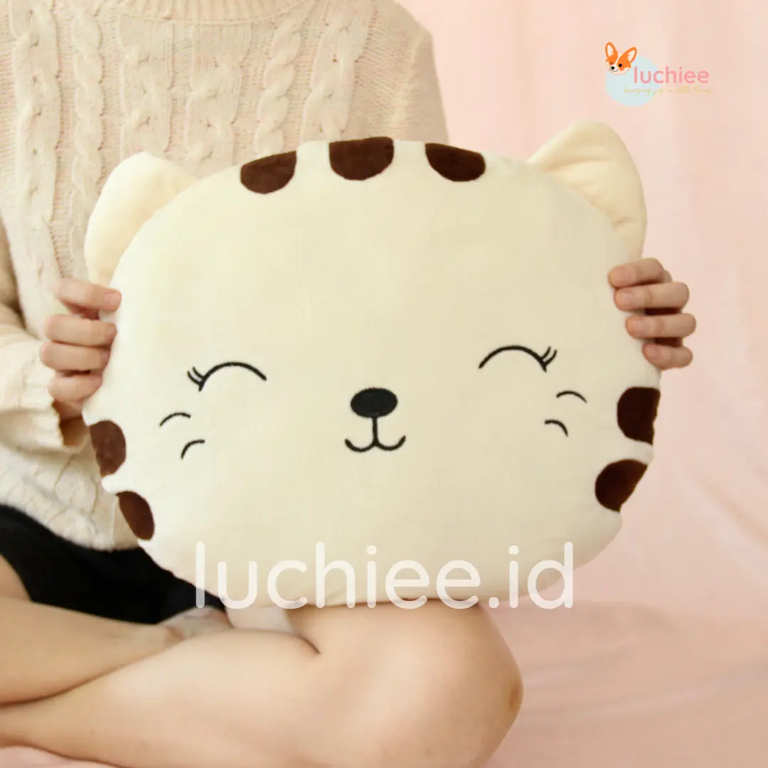 BONEKA BANTAL KUCING SMILE CAT KOREA PLUSH MAINAN ANAK HADIAH