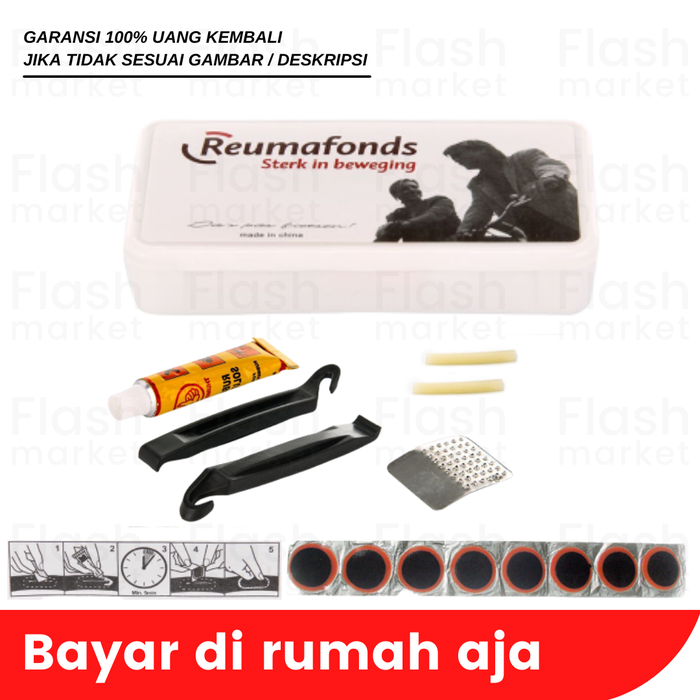 Gambar Alat Tambal Ban Sepeda Portable Plus Kotak - OMSEDAXX dari Flash-Market Kab. Purwakarta Tokopedia
