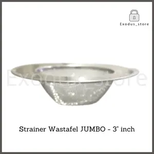 Saringan wastafel cuci piring strainer afur sink besar jumbo 3" inch