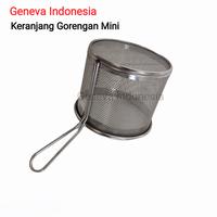 Gambar Keranjang Gorengan - Peniris Minyak Gagang Mini 9cm Stainless - 9 CM dari Geneva Indonesia Kota Administrasi Jakarta Barat 3 Tokopedia