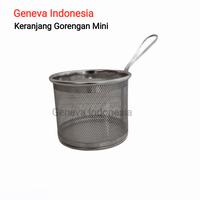 Gambar Keranjang Gorengan - Peniris Minyak Gagang Mini 9cm Stainless - 9 CM dari Geneva Indonesia Kota Administrasi Jakarta Barat 2 Tokopedia
