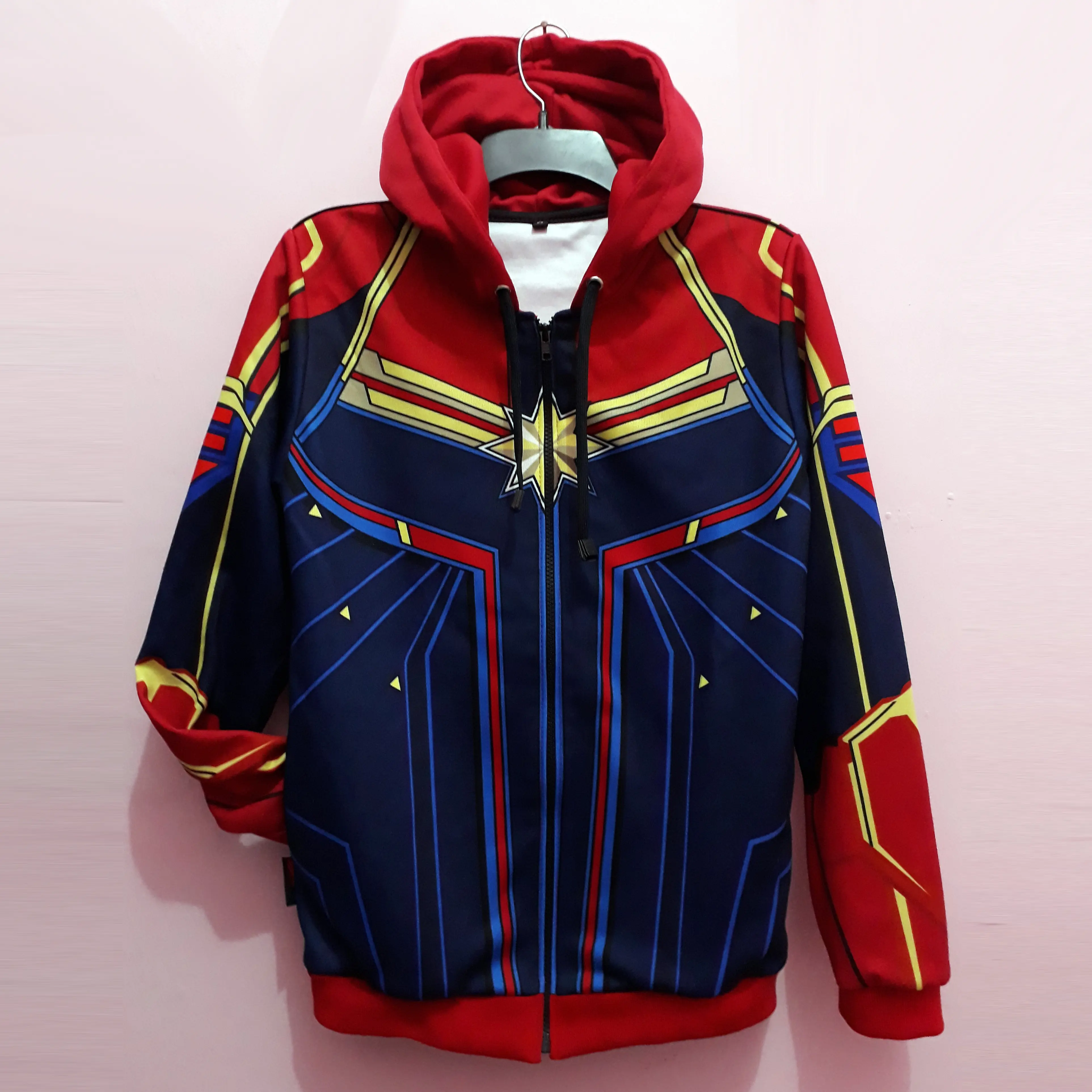 Jaket Captain Marvel Suit
