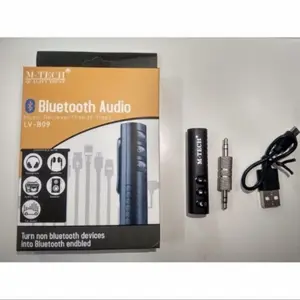 Bluetooth Wireless Audio Music Receiver Aux 3.5mm M-Tech LV-09