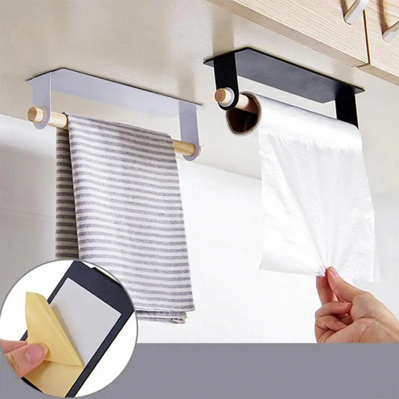 Gantungan Tempat Tisu Toilet Gantungan Handuk Serbaguna Model Roll