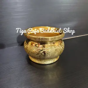 Hiolo Tempat Hio Emas Keramik Uk 4in