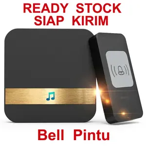 Bel Rumah Wireless Bell Pintu Doorbell Door Bell Waterproof