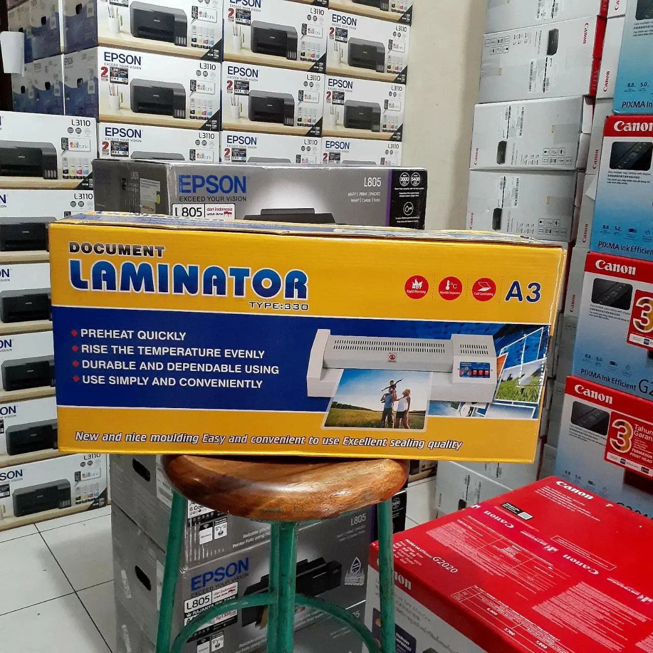 Mesin Laminator biasa semarang