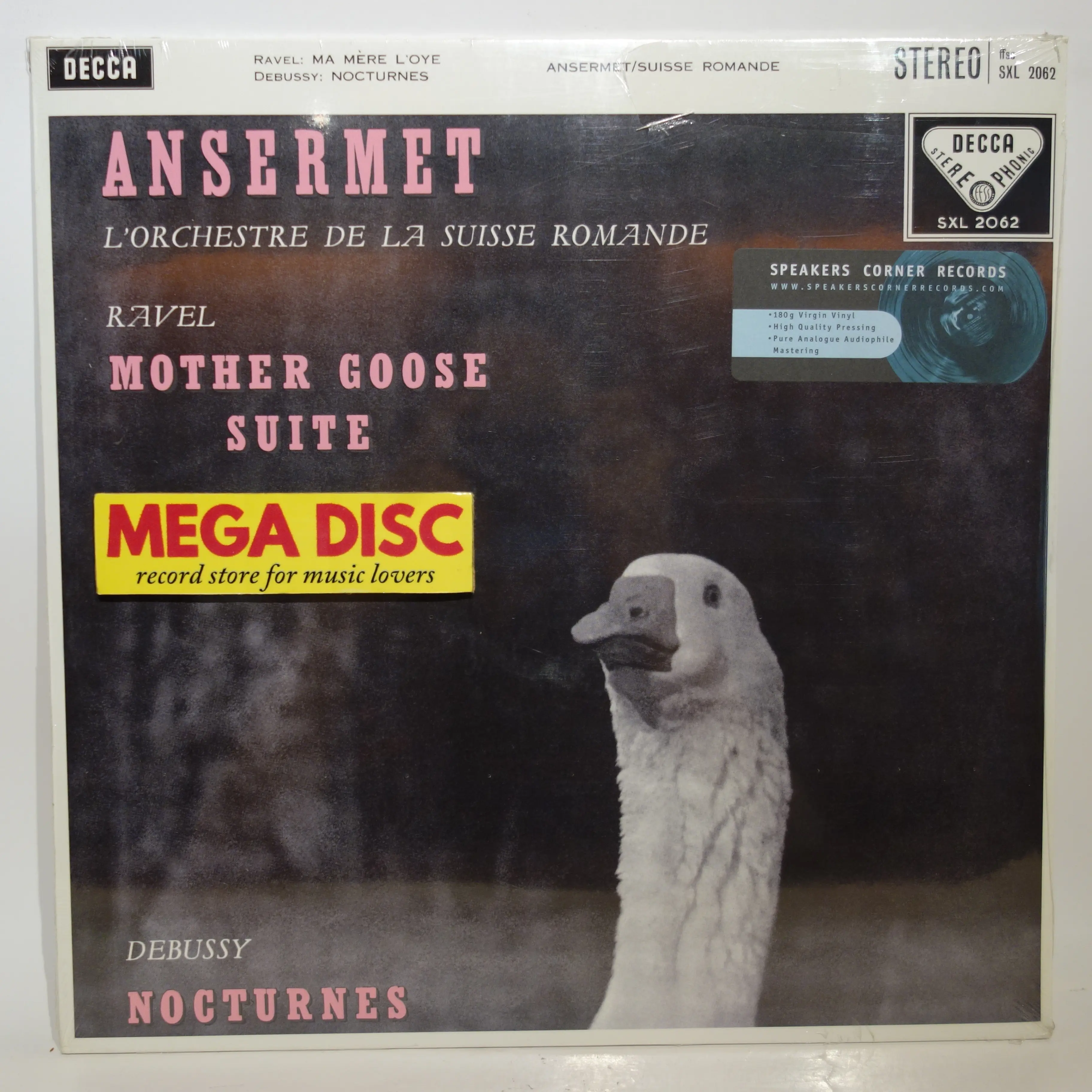 LP Ansermet - Ravel Mother Goose & Debussy Nocturnes Speakers Corner