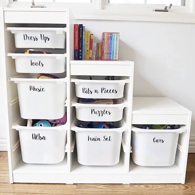 Stiker Label Nama Waterproof Sticker Toples Bumbu Dapur Container Box