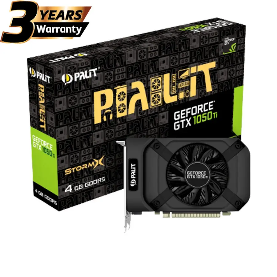 VGA Palit GTX 1050 Ti 4GB StormX - Geforce GTX 1050 Ti 4GB Palit