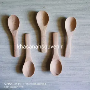 sendok kayu kecil 9cm isi 50 pcs