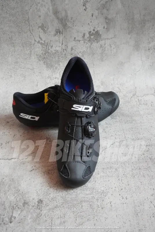 SIDI GENIUS 10 BLACK SHOES SEPATU SEPEDA CLEAT ROAD BIKE 1