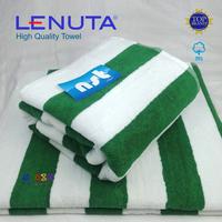 Gambar Handuk Jumbo Pantai Dewasa Lenuta NST 90x150 cm Hijau Stripe Putih dari Butik Ceria_NEW Kota Tangerang Selatan 3 Tokopedia