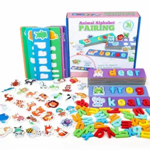 Mainan edukasi animal alphabeth mainan montessori