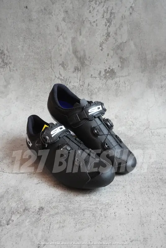 SIDI GENIUS 10 BLACK SHOES SEPATU SEPEDA CLEAT ROAD BIKE 0