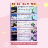 Gambar Poster Lembaran Seri Niat Sholat Nabi Rasul Silsilah Nabi Dan Sholawat / Pustaka Baru Press - PB - Niat Sholat dari Pustaka Baru Press Kab. Bantul 2 Tokopedia