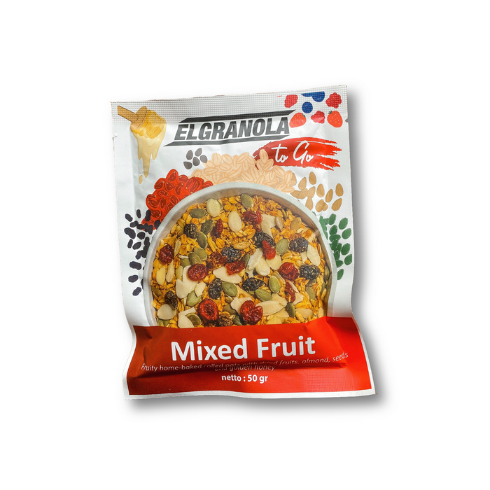 Gambar El granola 50 gr - Hazelnut Banana dari El Granola Healthy Snack Kota Tangerang Selatan 5 Tokopedia