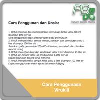 Gambar Virukill - Disinfectant - Disifektan - Pembasmi Virus - Bakteri - 1 L dari Paham Basmi Hama - Jakarta Kota Administrasi Jakarta Selatan 3 Tokopedia