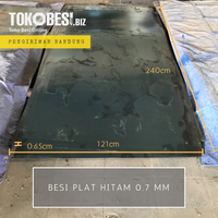 Gambar Besi Plat Hitam 0.7 mm dari Teguh tokobesi Kota Bandung 1 Tokopedia