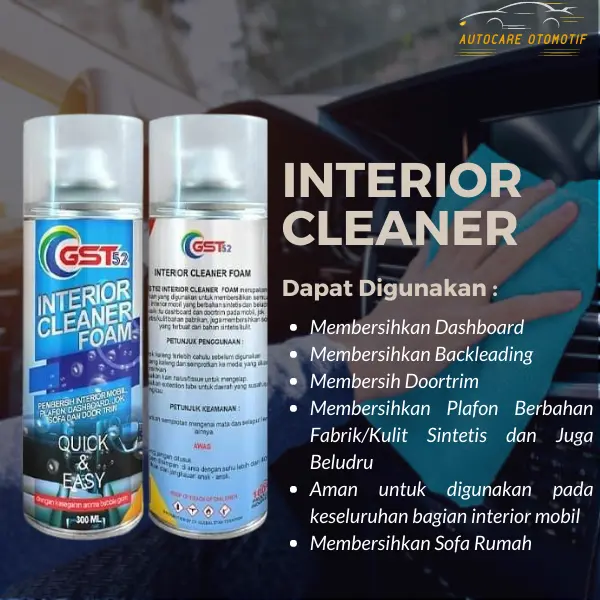 Interior Cleaner Foam Pembersih Interior Mobil All Purpose 300ml 1