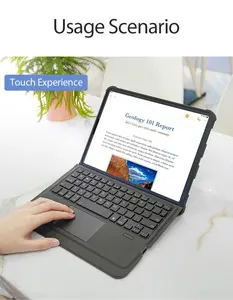 Case T208 Ipad Pro 11 inch 2021 Sarung Keyboard Wireless Touchpad