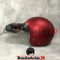 Gambar Google Mask Helm Bogo Rainbow / Cakil / Retro dari BANDARHELM Kota Bandung 3 Tokopedia