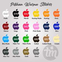 Gambar Tokomonster Decal Apple Logo Sedang 1set dari TokoMonster Jakarta Barat 4 Tokopedia