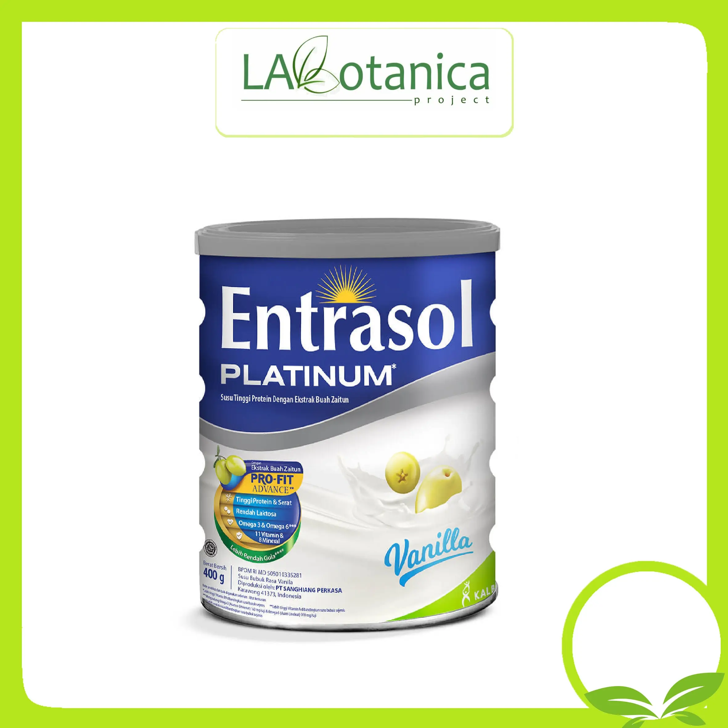 Entrasol Senior / Platinum Vanilla 400 gram