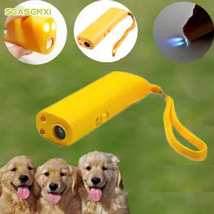 Alat Latih Anjing LED Ultrasonic Pet Dog Anti Barking Training Device
