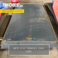 Gambar Besi Plat Bordes 2mm (or) dari Teguh tokobesi Kota Bandung 1 Tokopedia