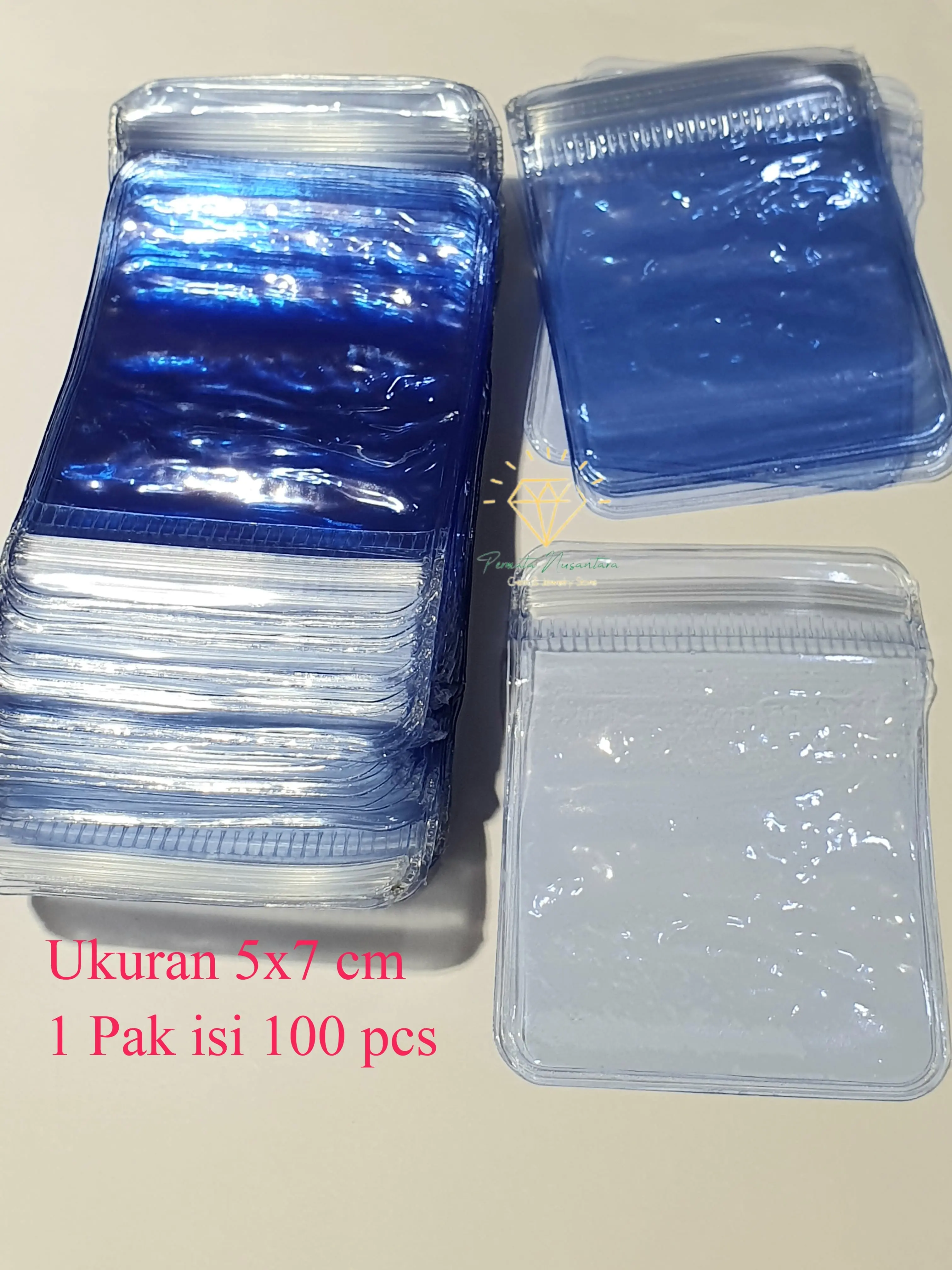 Plastik Klip Tebal 5x7 cm Plastic Clip 1 pak isi 100 pcs