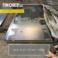 Gambar Besi Plat Hitam 1.8mm dari Teguh tokobesi Kota Bandung 1 Tokopedia