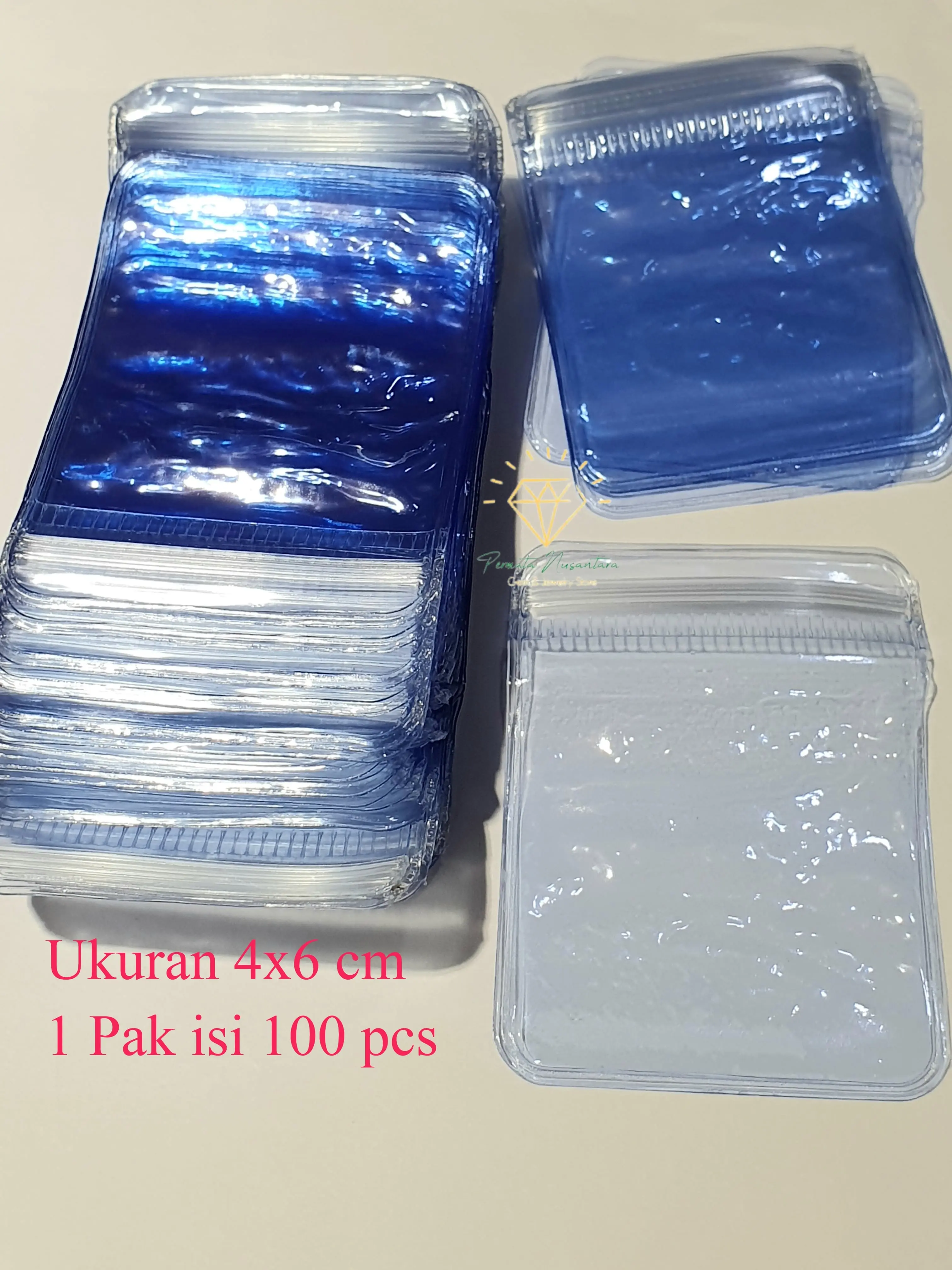 Plastik Klip 4x6 cm Tebal Plastic Clip 1 Pak isi 100 pcs