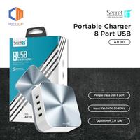 Gambar SECRET-G CHARGER portable 8port USB support Quick dan Fast charge dari CHIPSMART SEMARANG Kota Semarang 1 Tokopedia