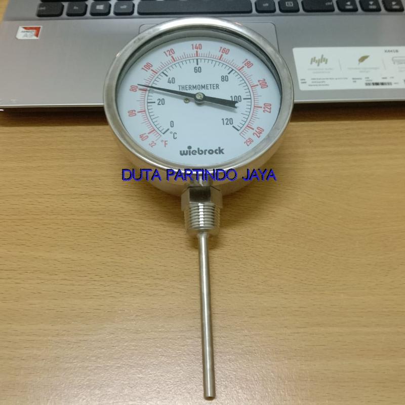 Thermometer Temperatur Gauge Raket 3 inchi x 120 °C derajat celcius ...