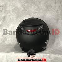 Gambar Helm RN Dakota Hitam Doff mirip Ink Centro dari BANDARHELM Kota Bandung 4 Tokopedia