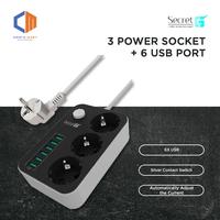 Gambar SECRET-G 3POWER SOCKET+6USB PORT dari CHIPSMART SEMARANG Kota Semarang 1 Tokopedia